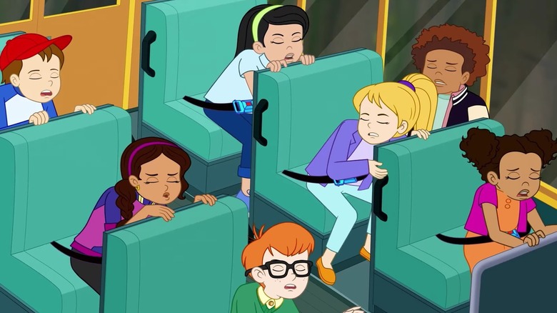 The cast of The Magic School Bus Rides Again