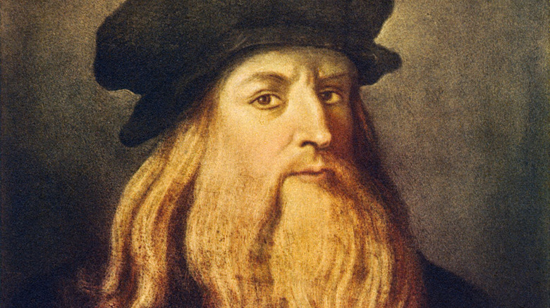 Painting of Leonardo da Vinci