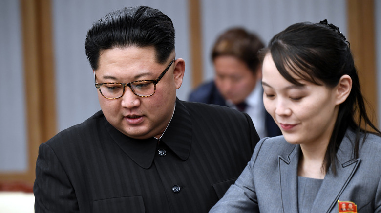 Kim Yo-jong and Kim Jong-un