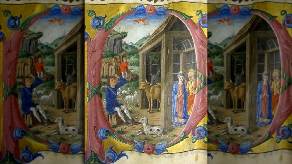 animals at the nativity