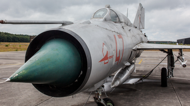 A Soviet MiG-21