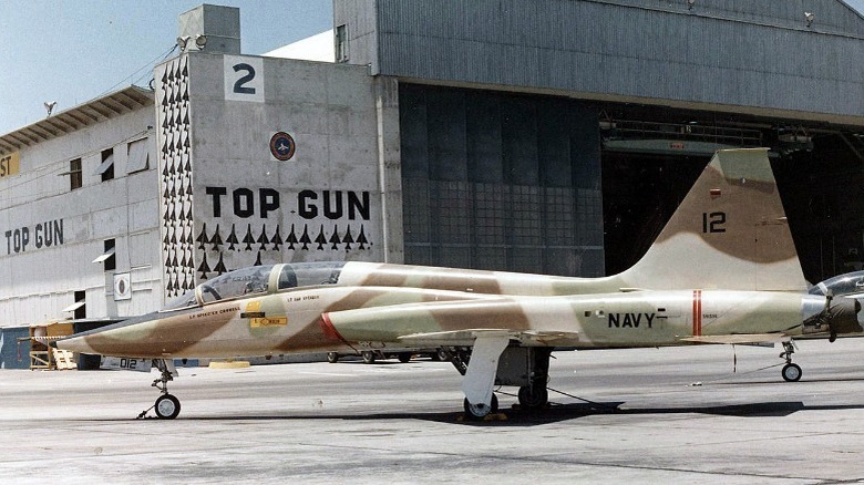 US Navy Northrop DT-38A Talon at NAS Miramar in 1974