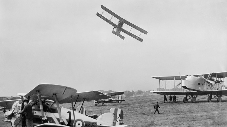 RAF biplanes