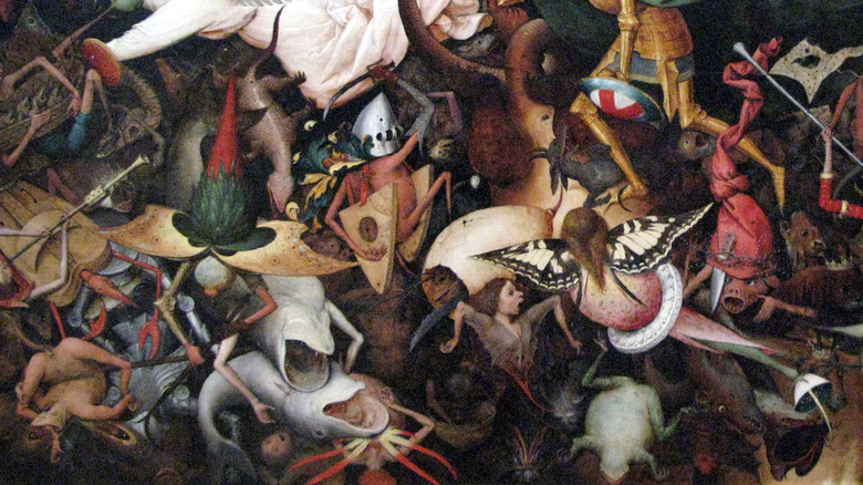 fall of rebel angels by Pieter Bruegel