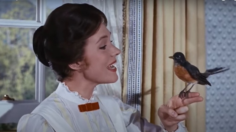 Mary Poppins singing "Spoonful of Sugar"