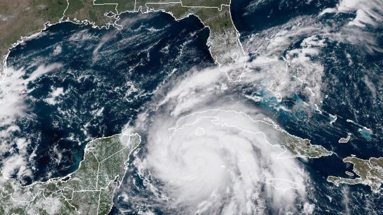 Hurricane Ian on September 26, 2022