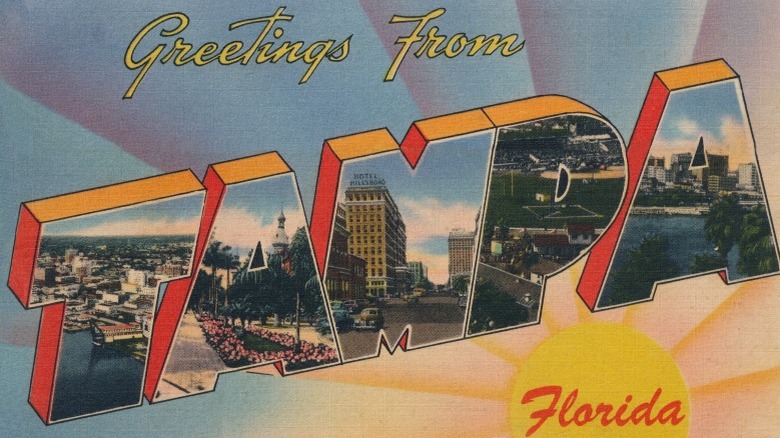 Tampa postcard