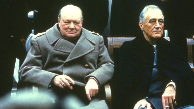Winston Churchill and Franklin Roosevelt