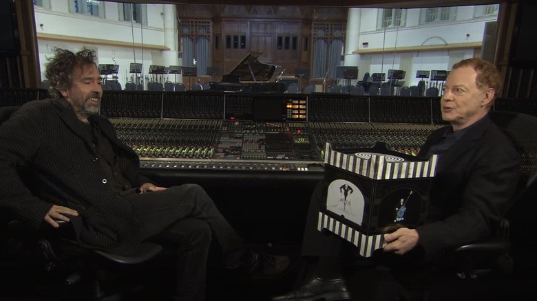 Tim Burton with composer Danny Elfman