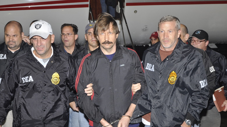 Viktor Bout upon his extradition
