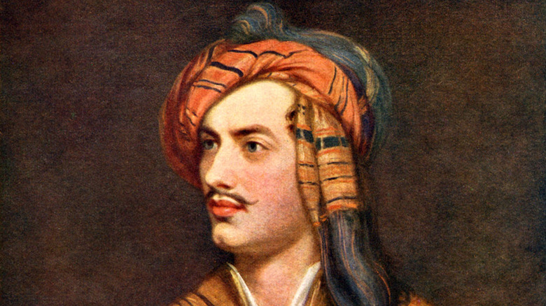 Lord Byron in eastern dress