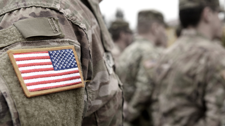 Photo of U.S. military armband insignia