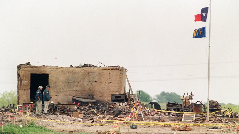 Waco compound after the fire