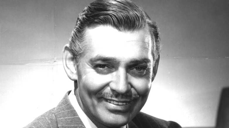 Clark Gable smiling