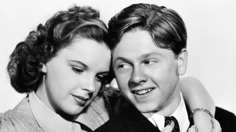Promo shot of Judy Garland and Mickey Rooney