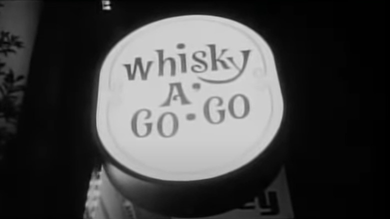 Whisky a Go Go illuminated sign