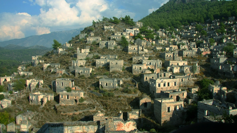 Kayaköy, a formerly Greek town