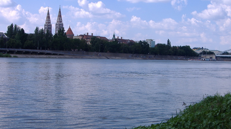 River Tisza in Hungary.
