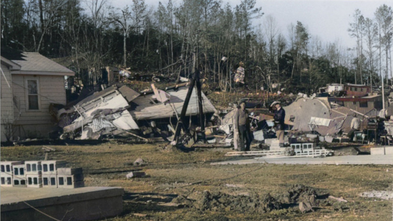 Great Storm of 1975 tornado damage 