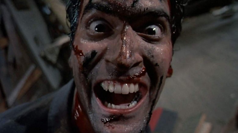 bruce campbell in evil dead 2