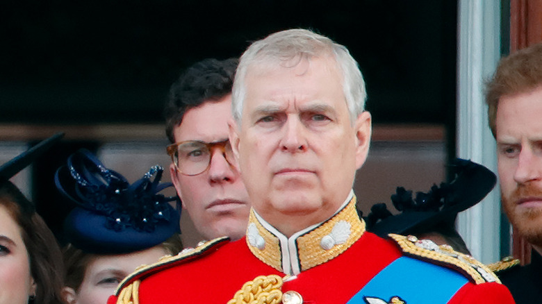 prince andrew in military uniform