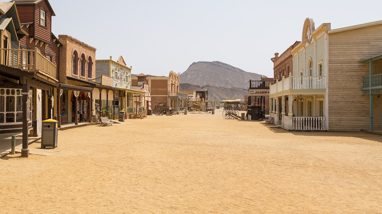 old west town