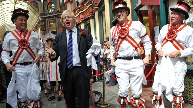 Boris Johnson celebrates St George's Day