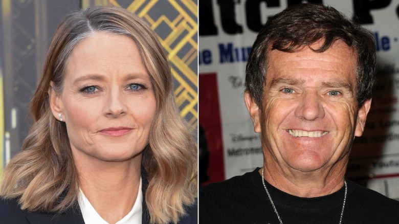 Actress and director Jodie Foster and "Munsters' star Butch Patrick