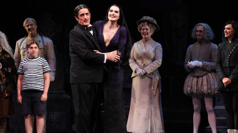 The cast of "The Addams Family" musical