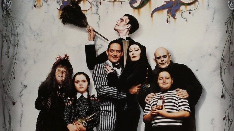 The cast of 1991's "The Addams Family"