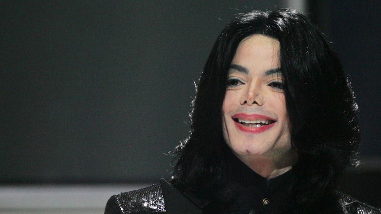Michael Jackson smiling 2006