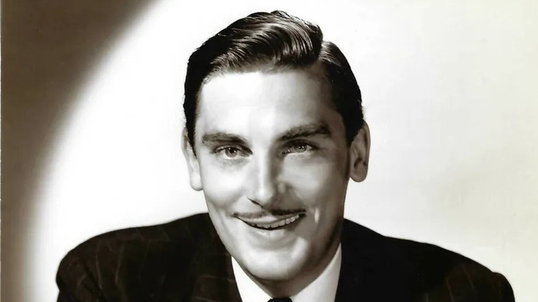 actor Richard Hart smiling moustache