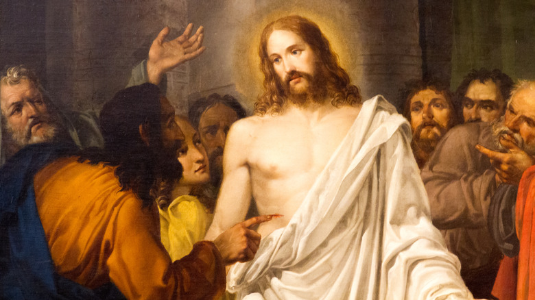 painting of resurrected jesus