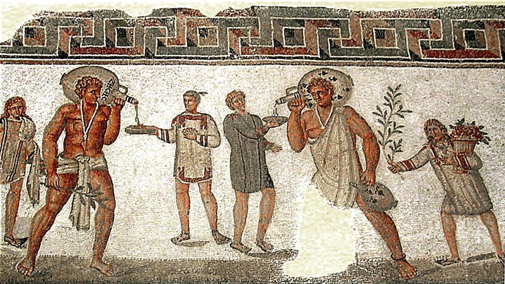 ancient slave mosaic