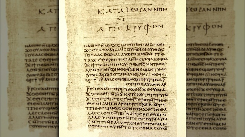 Page from the Nag Hammadi gospels 