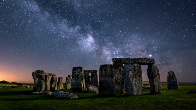 Stonehenge at night