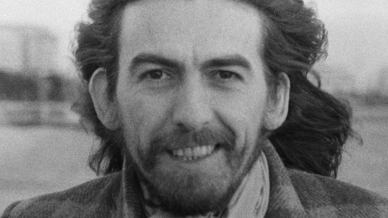 George Harrison smiling