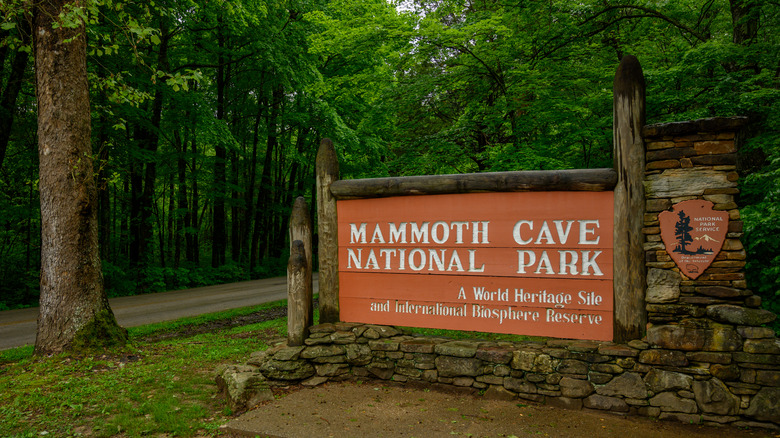 Mammoth cave entryway