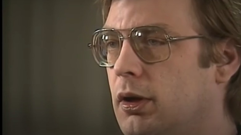 Dahmer during an interview with Stone Phillips