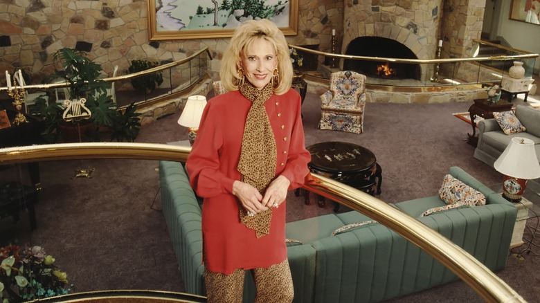 Tammy Wynette at home in 1995