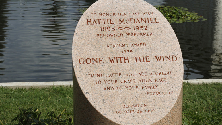 Hattie McDaniel memorial 