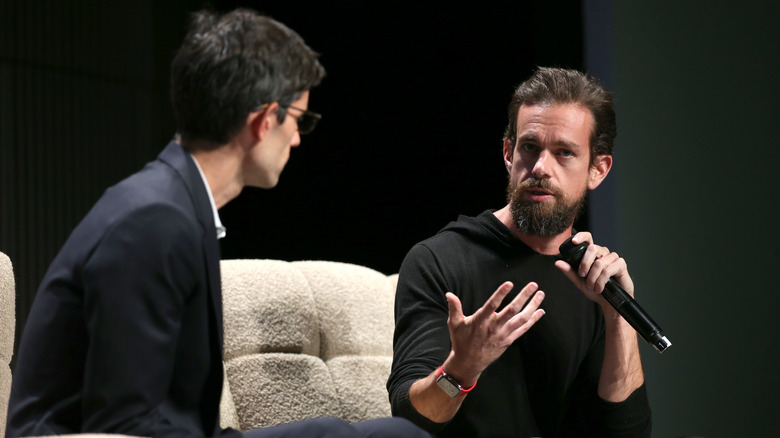 Jack Dorsey speaks at Wired event