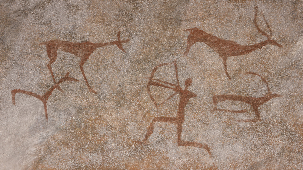 Neanderthal cave paintings