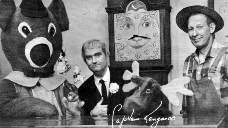Promotional Postcard for "Captain Kangaroo" from 1961