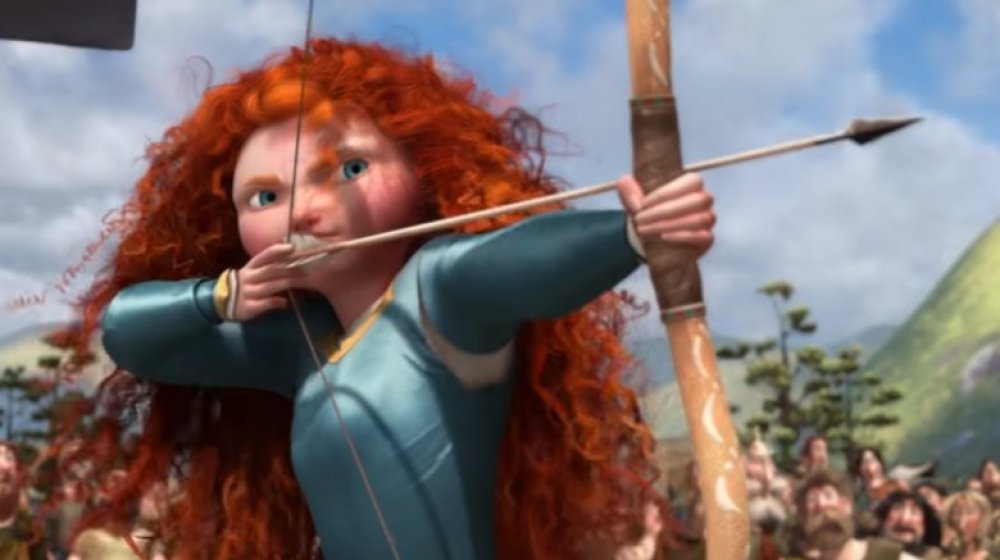 Merida, main character in Disney's Brave
