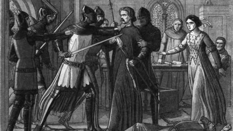 Edward III has Roger Mortimer arrested