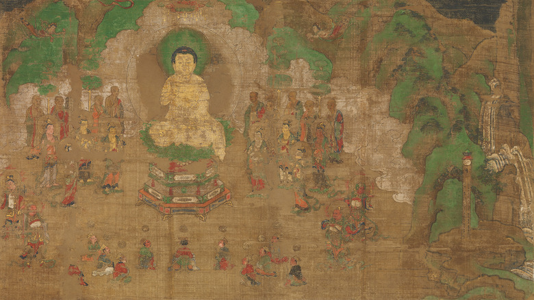 Buddha Bimbisara art 