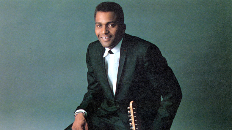 Charley Pride posing for photo