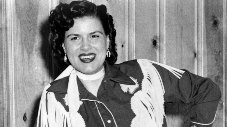 Patsy Cline smiling