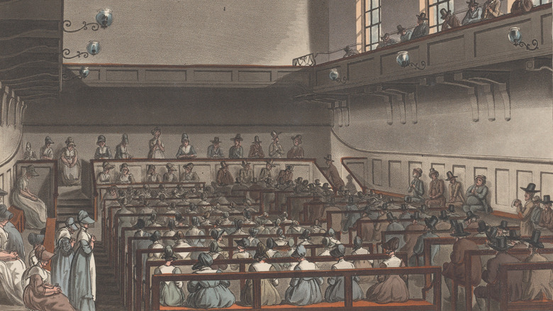 Quaker meeting, 1809